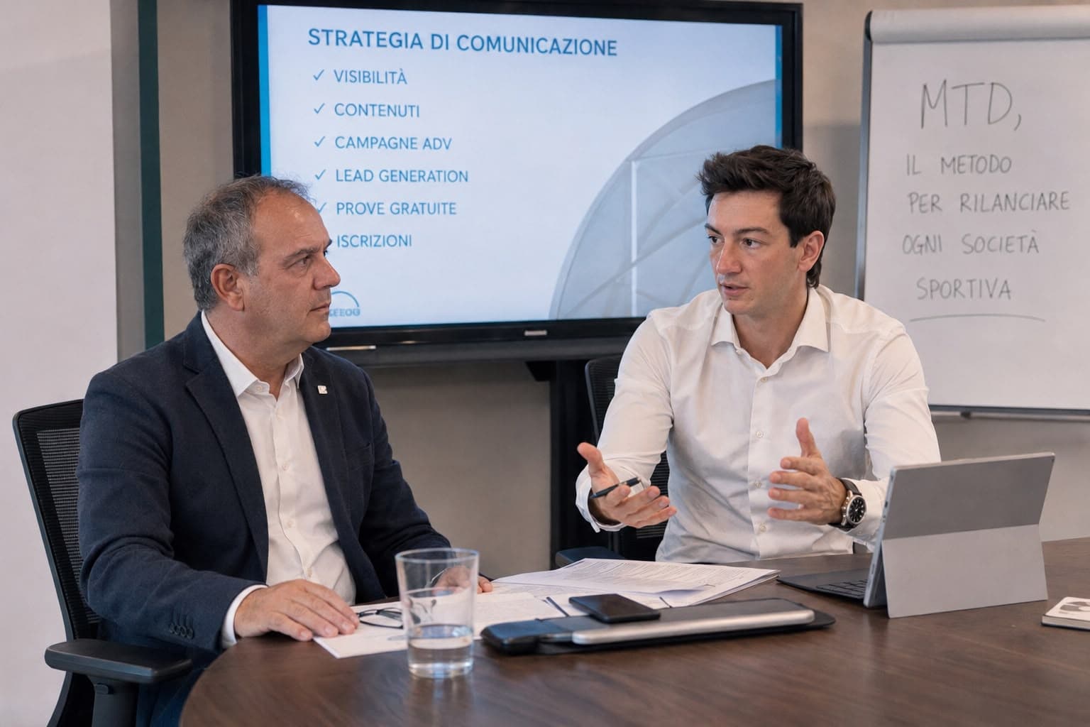 Luca in ufficio